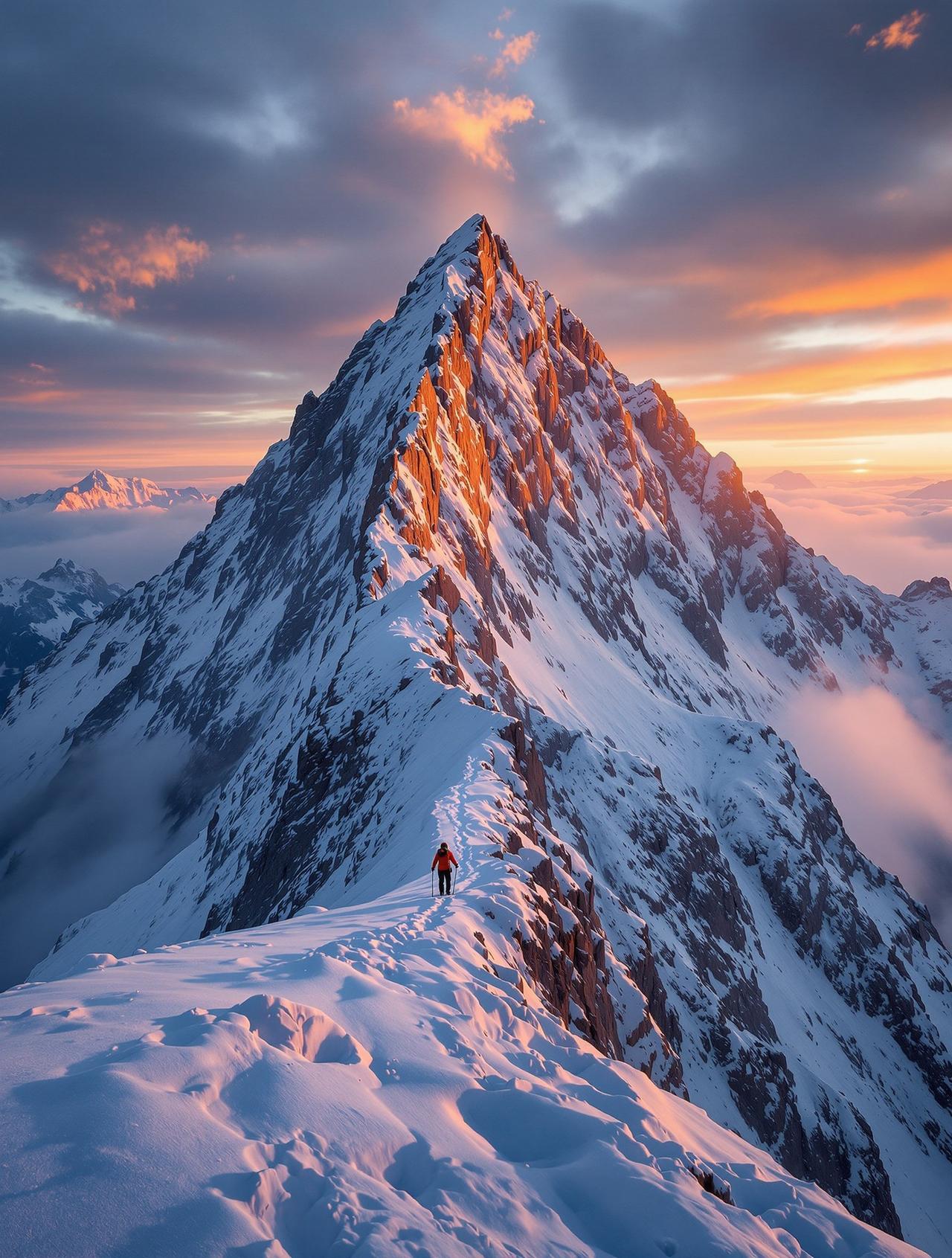 晚上看的视频云巅之上：登山题材纪实电影